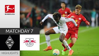 Borussia M’gladbach — RB Leipzig 3-0 | Highlights | Matchday 7 – Bundesliga 2022/23