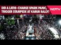Karur Stampede News | TVK Accuses DMK Administration After Police lathi Charge Sparks Karur Stampede