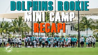 Miami Dolphins 2024 Rookie Mini Camp Recap!