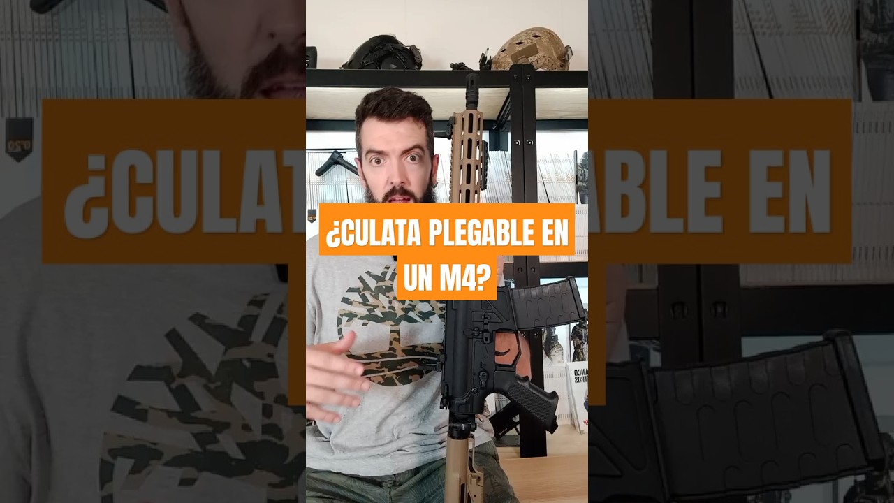 ¿UN AR15 con CULATA PLEGABLE es POSIBLE? 🤔 APS 125