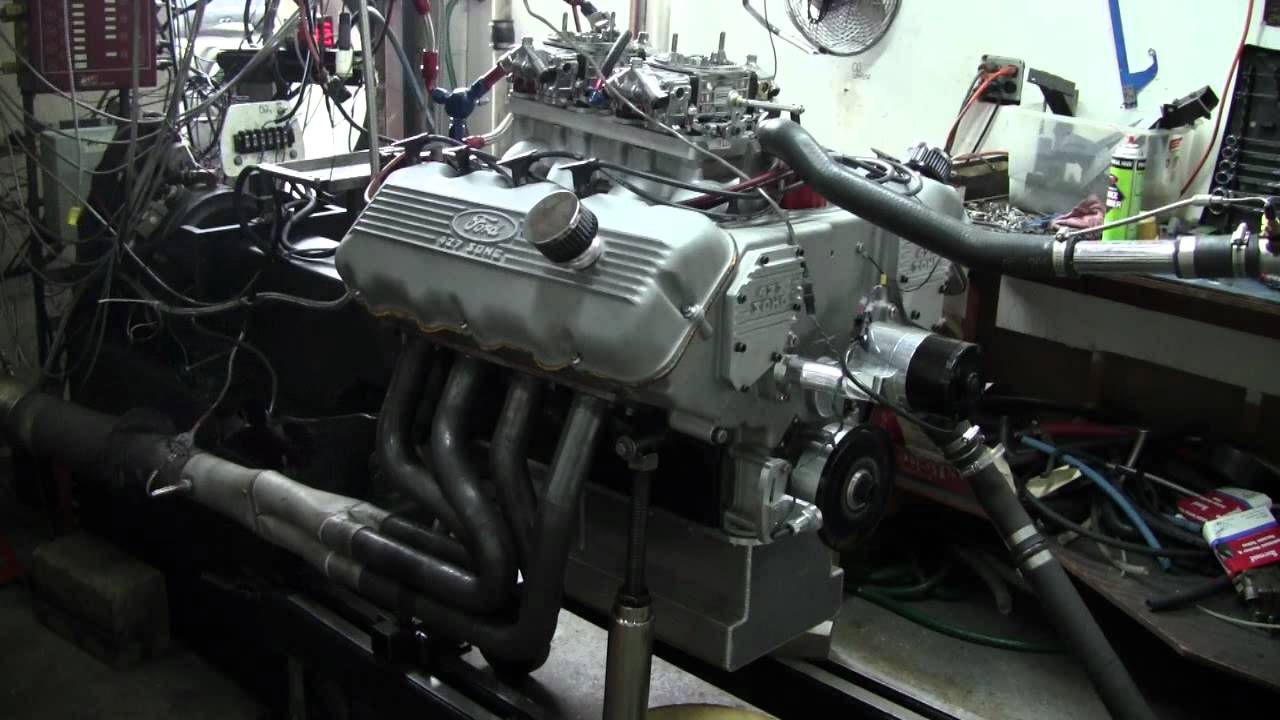 Ford 427 sohc dyno test #7