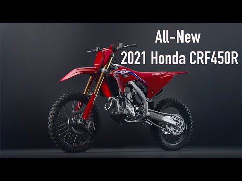 All-New 2021 Honda CRF450R Overview