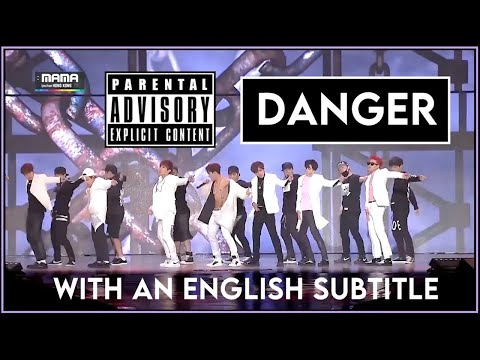 BTS - Danger live at MAMA 2014 [ENG SUB][HD]