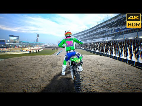 Supercross 4 - Next Gen PS5™ Daytona Gameplay [4K 60FPS]