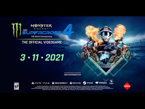 Monster Energy Supercross - The Official Videogame 4 Announcement
