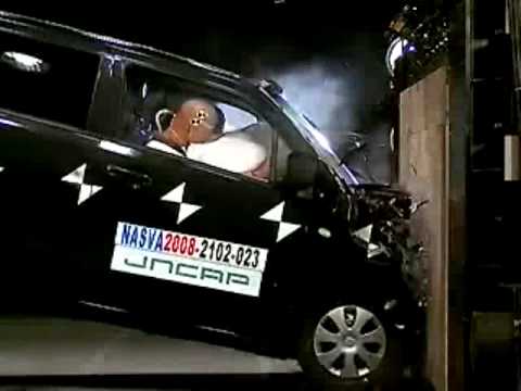 Testul crashului video Suzuki Wagon R 2003 - 2007