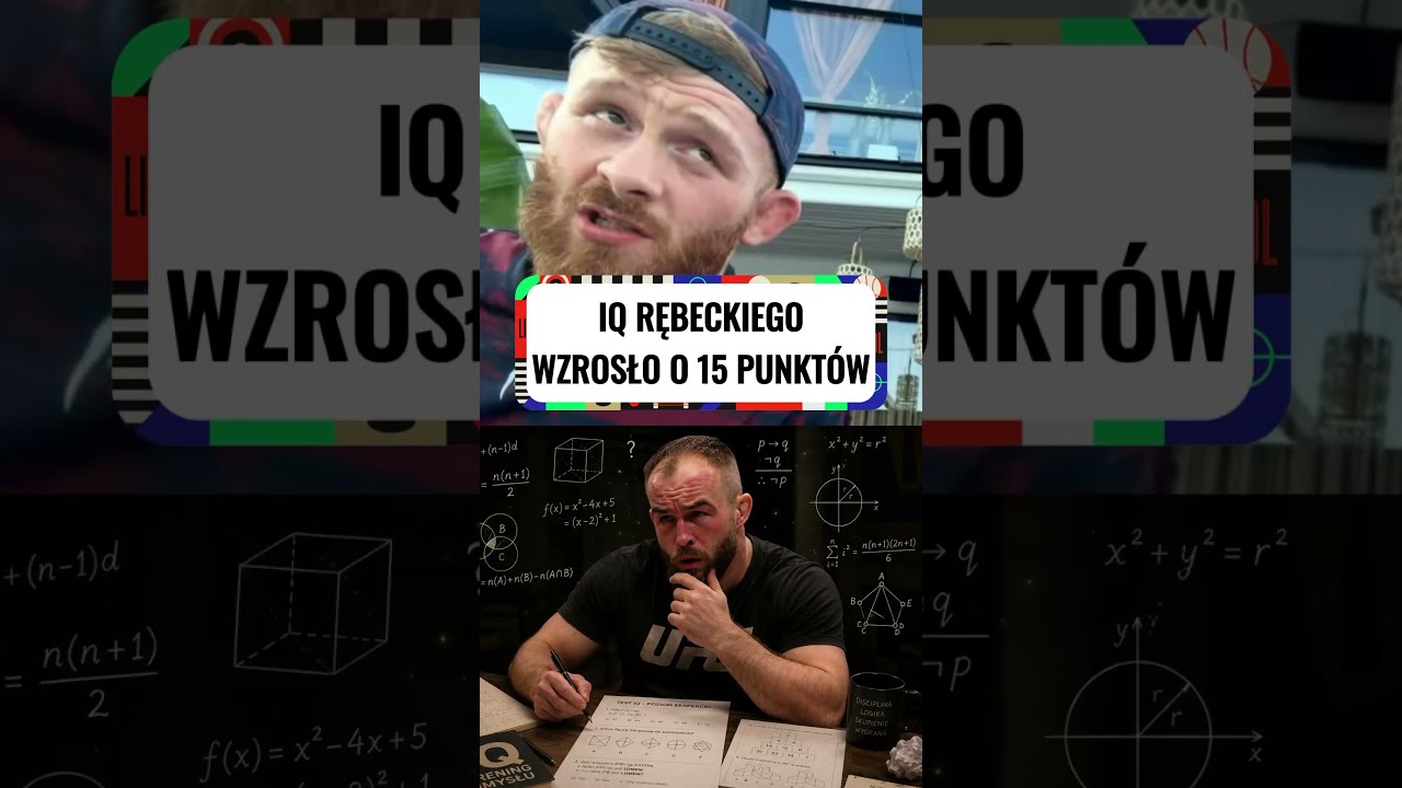 Rębecki przed galą ufc belgrad: iq wzrosło o 15 punktów #shorts