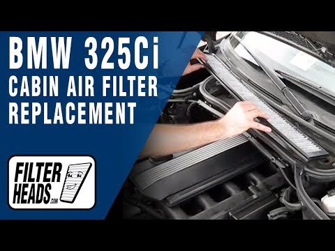 Bmw 325xi cabin air filter #7
