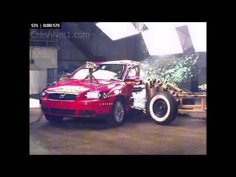 اختبار تحطم الفيديو فولفو S40 2000 - 2004