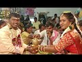 Barrelakka Sirisha Marriage  | Peddakothapalli | Nagar Kurnool  | V6 News  - 03:16 min - News - Video