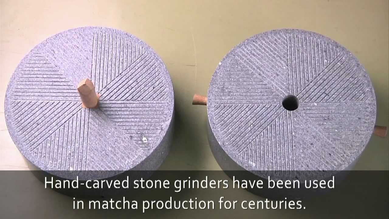 Matcha Stone Mill Grinder , Mr. Ito - AOI Tea Company - YouTube