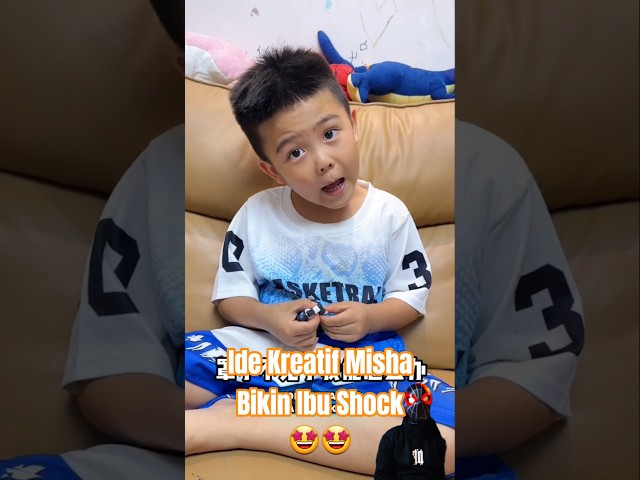 Ide Kreatif Misha Bikin Ibu Kagum 🤩🤩 #shorts #videolucu #videokocak #dubbing #funny #comedy