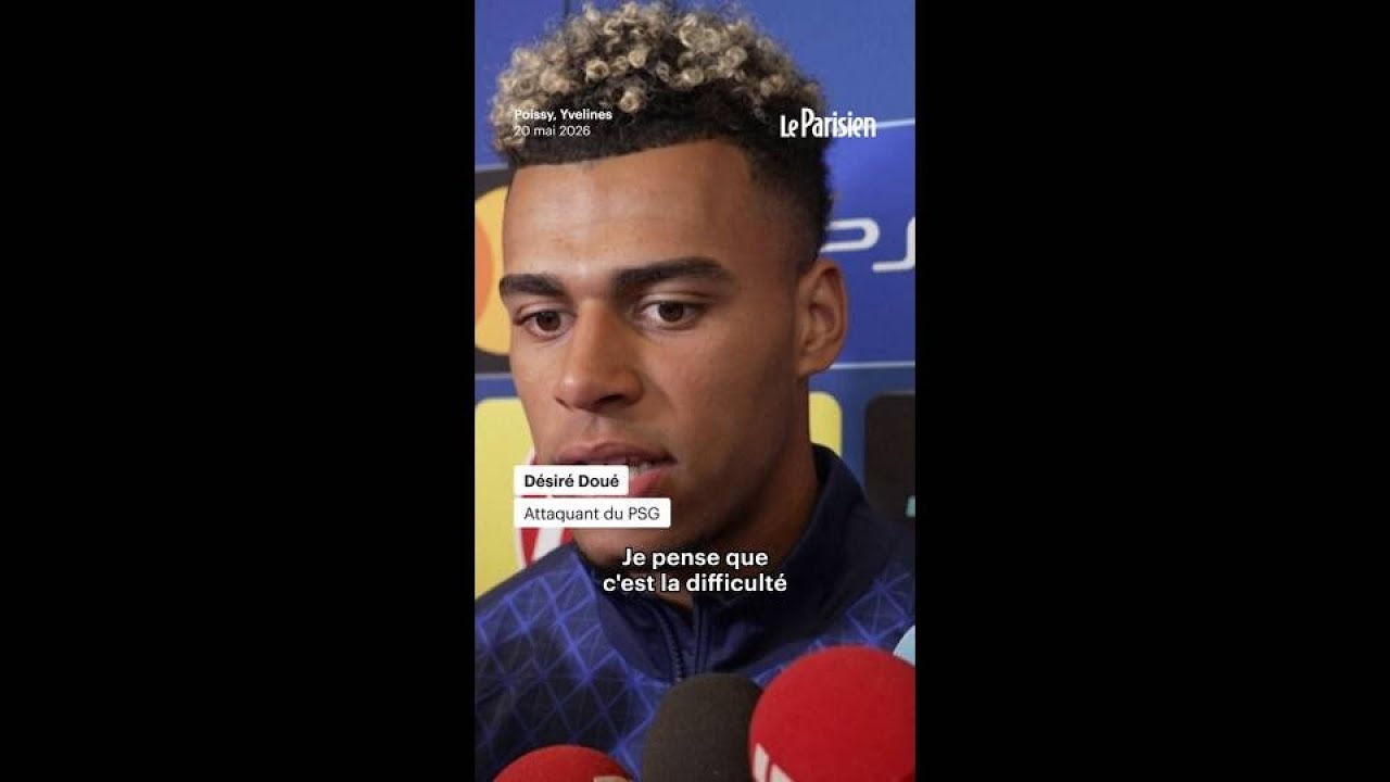 « Le doublé, ce serait magnifique » : Doué, les yeux rivés sur la finale PSG-Arsenal