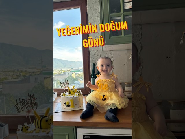yeğenimin doğum günü