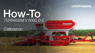 Calibration TERRASEM universal seed drill technology