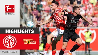 Draw in Tough Match! | Mainz 05 — Union Berlin 1-1 | Highlights | Matchday 1 – Bundesliga 2024/25