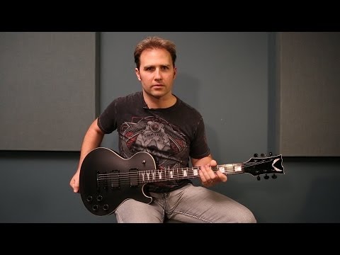 Dean Guitars Product Demo: Dean Thoroughbred Stealth Black Satin w/ EMG pickups!