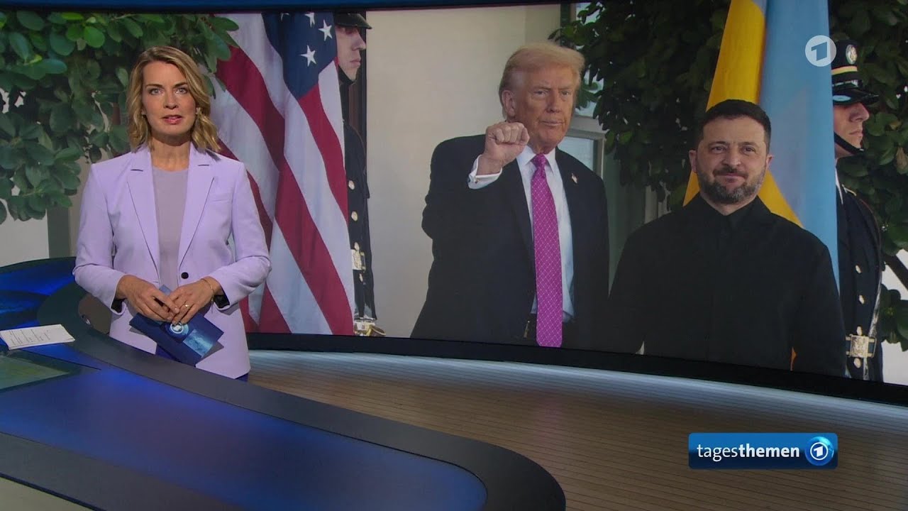 tagesthemen 21:45 Uhr, 17.10.2025