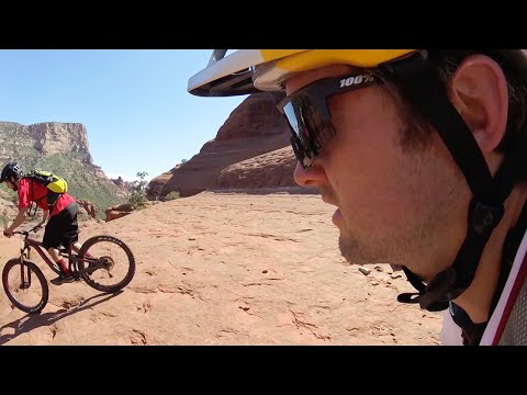 Terrifying MTB Trail Ride With Aaron Chase and a GPS-Tracking Drone
