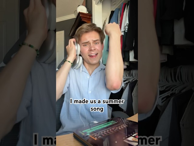 I made a summer song for us!