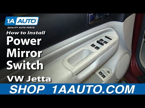 VW BORA A4 (MKIV) - Power Mirror Switch Replacement