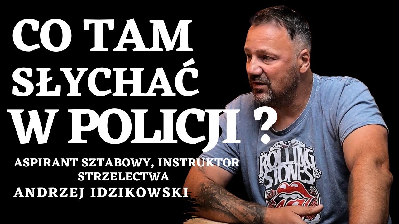 👮🏻‍♂️ CO TAM SŁYCHAĆ W POLICJI ?👀 ASPIRANT SZTABOWY ANDRZEJ IDZIKOWSKI