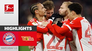 FC Bayern München — Union Berlin 1-0 | Highlights | Matchday 13 – Bundesliga 2023/24