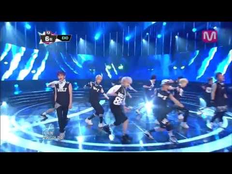 EXO_늑대와 미녀 (Wolf by EXO@M COUNTDOWN 2013.6.27)