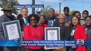Delaware State University Sets Several World Records
