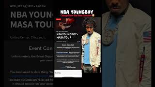 NBA Youngboy Chicago Concert Canceled At The United Center.