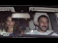 Salman, Lulia night out in Juhu