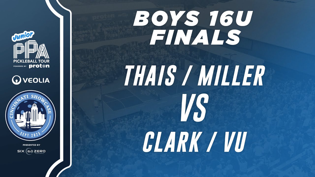 Thais/Miller v Clark/Vu at the Junior PPA Veolia Cincinnati Showcase