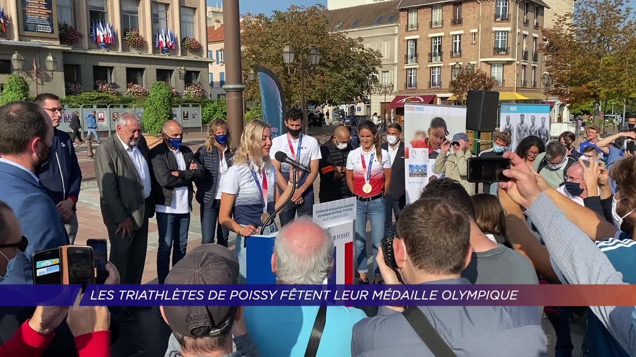 Yvelines | Les triathlètes de Poissy fêtent leur médaille olympique