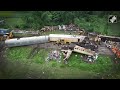 Bengal Train Accident | Drone Visuals From Bengal Train Accident Spot Show Extent Of Severe Damage  - 02:54 min - News - Video