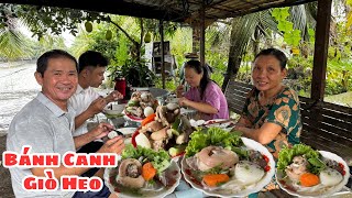 Ngày Mưa Bắt Hôi Được Nhiều Cá Trê, Ăn Tô Bánh Canh Giò Heo Nóng Hổi