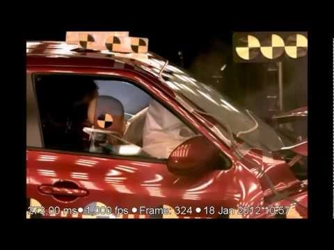 Відео краш-тесту Nissan Juke з 2010 року