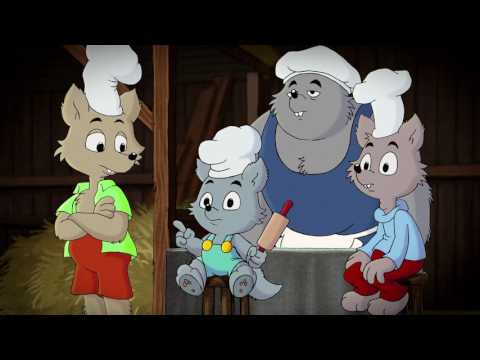 Kadr z filmu MIŚ BAMSE I MIASTO ZŁODZIEI