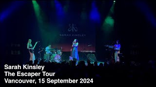 Sarah Kinsley live - The Escaper Tour full - Hollywood theatre - 15 September, 2024 - Vancouver, BC,