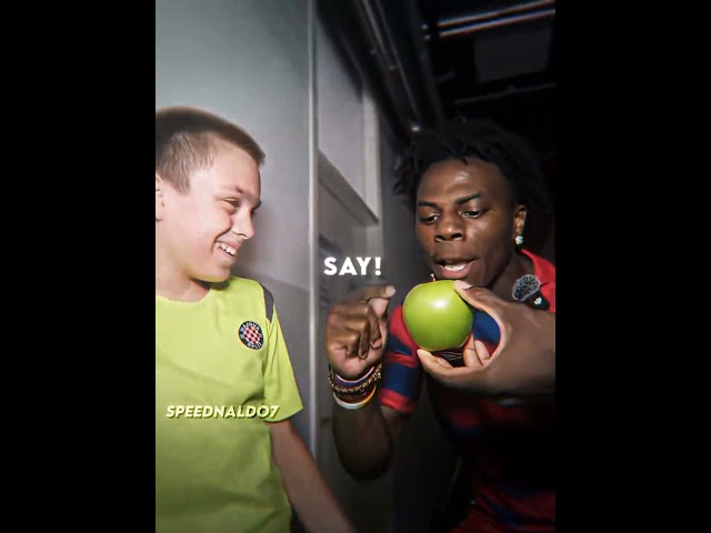 iShowSpeed Funniest Green Apple 😂⚡️