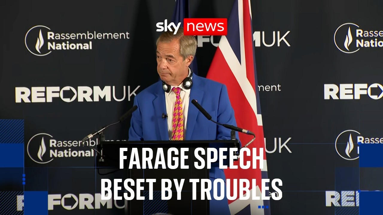 Reform UK annual conference beset by troubles