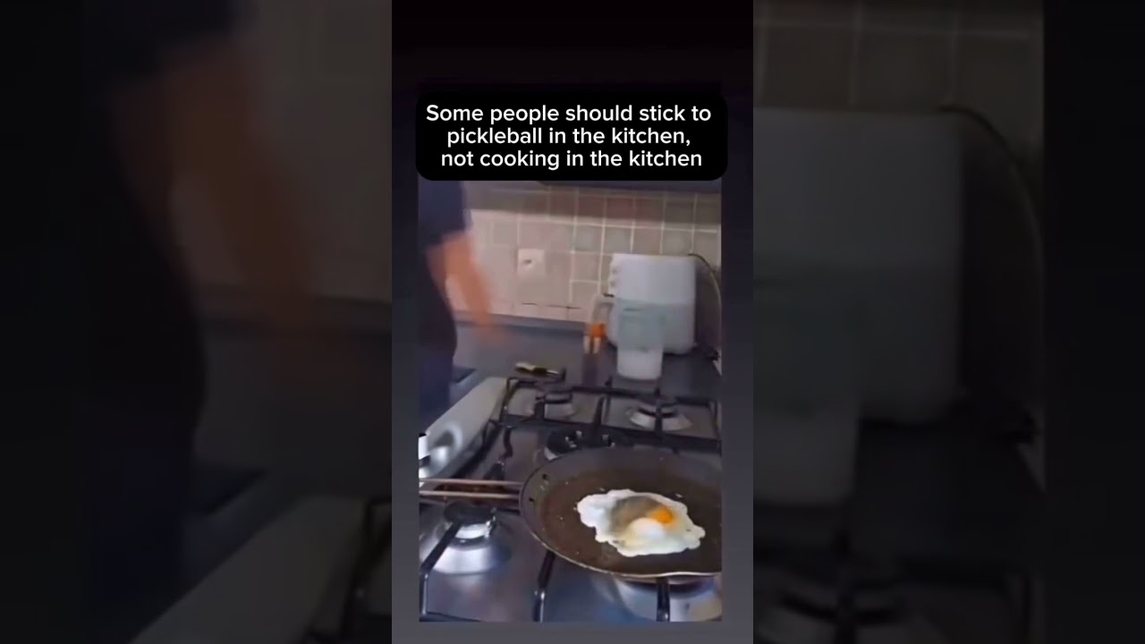 We’re calling a kitchen violation 👨‍🍳 #shorts #funnyshorts #pickleball