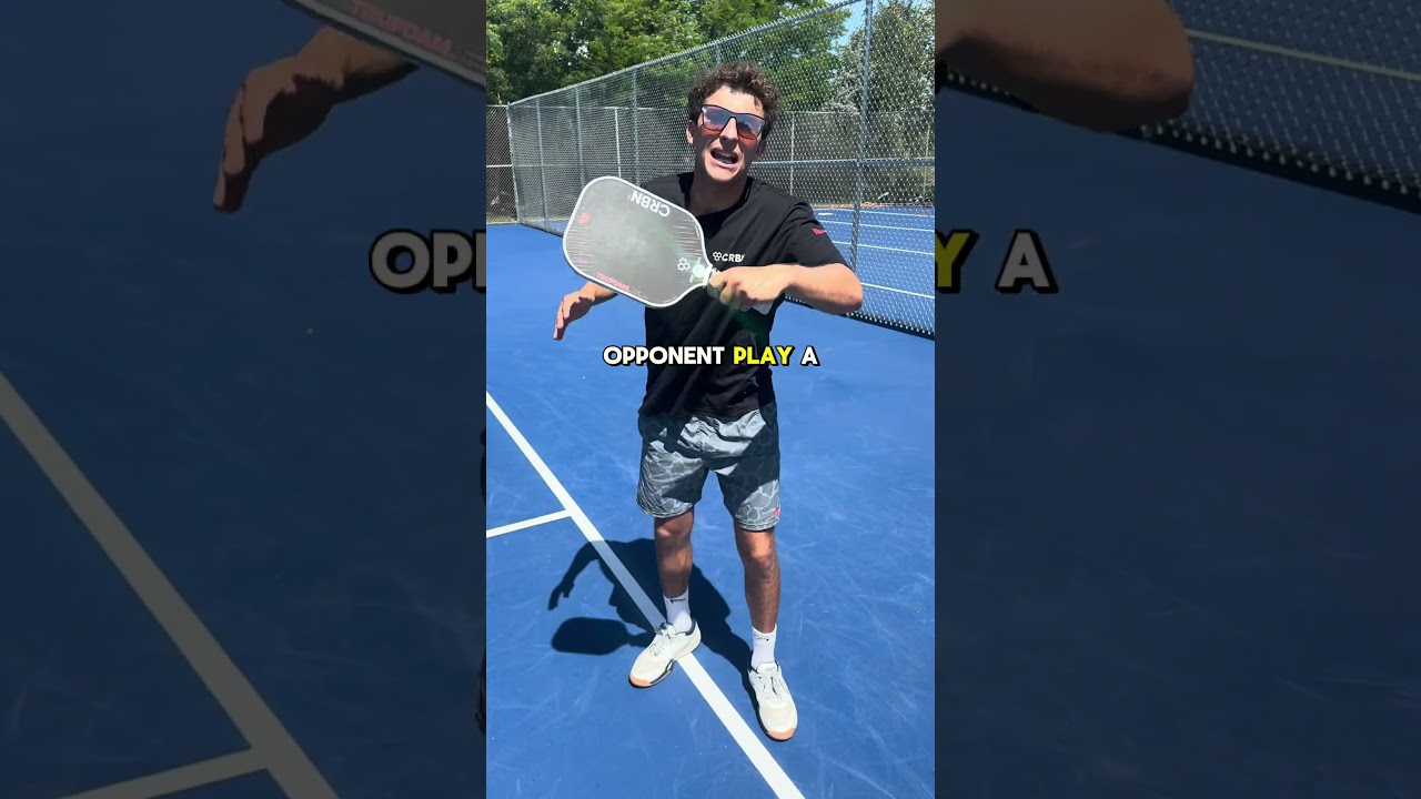Strategy to beat the nerves in your first tournament! #pickleball #pickleballtips