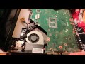 Как разобрать ноутбук ASUS X55A (Asus X55A disassembly and cleaning.)
