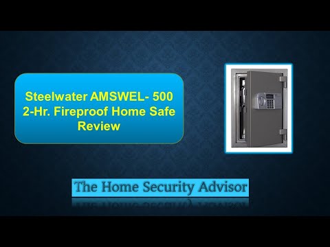 2022 Steelwater AMSWEL-500 Fireproof Safe Review