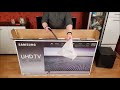 55'' UHD Smart TV Samsung Series 7 model UE55MU7042  4K unboxing cz