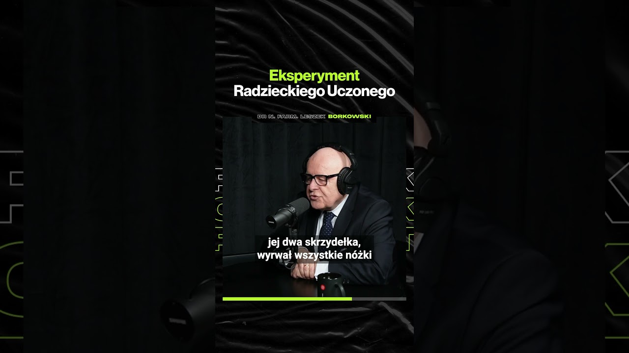 Eksperyment Radzieckiego Uczonego – ft. dr n. farm. Leszek Borkowski