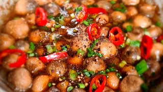 CÁCH LÀM NẤM RƠM KHO TIÊU ĐƠN GIẢN MÀ RẤT NGON