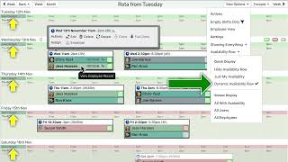 Rota training screenshot