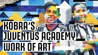 🎨? Street Artist Kobra Collaboration | Inspiring Juventus Academy Brazil🇧🇷?⚪⚫ ??