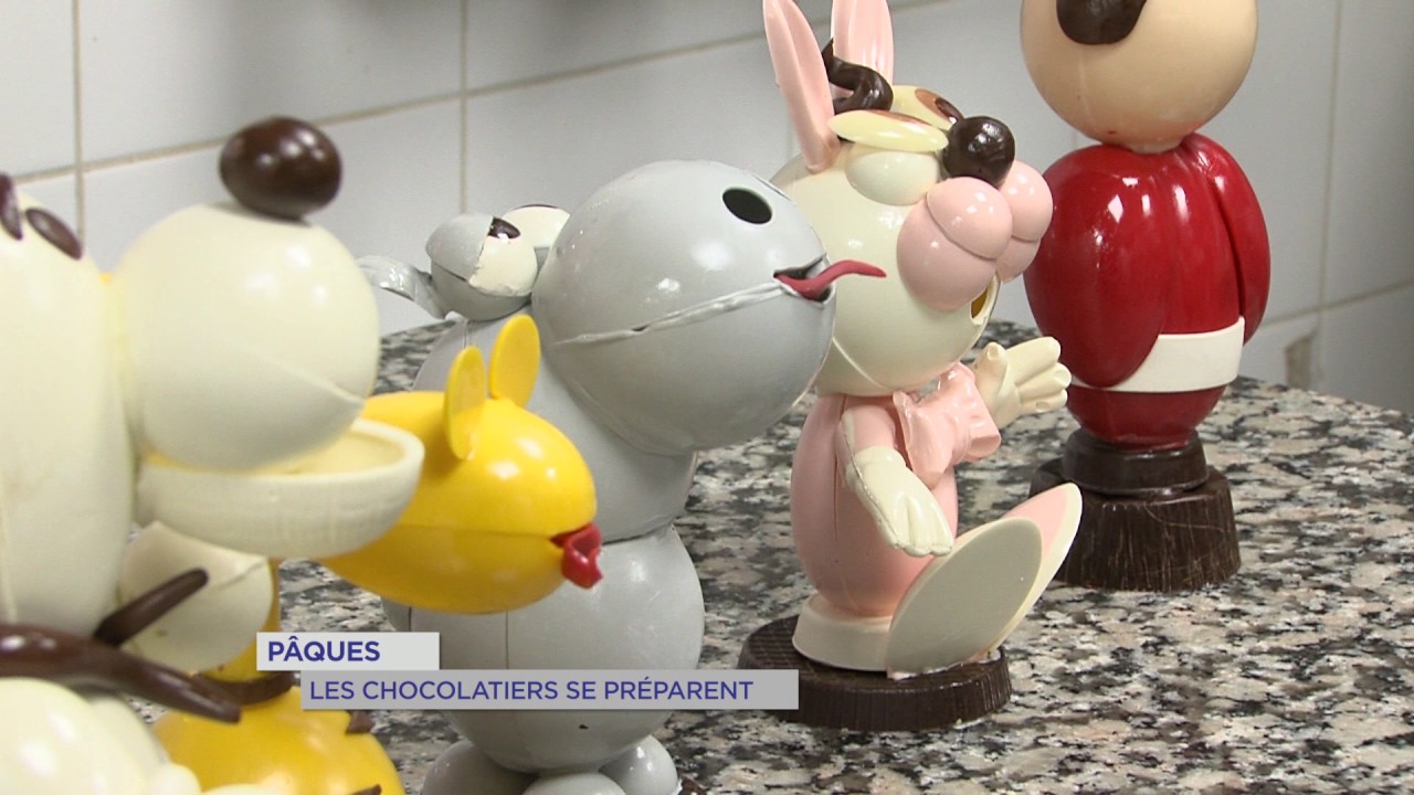 Chocolat de Pâques : la ‘maison bigot’ se prépare à Versailles